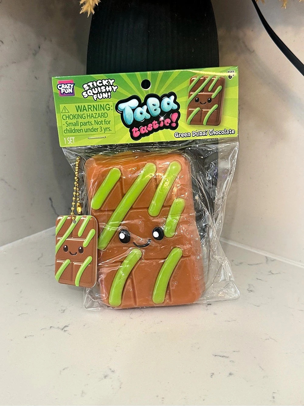 Crazy Fun Taboo Tastic! Green Gummy Chocolate Green Gummy Chocolate NWT